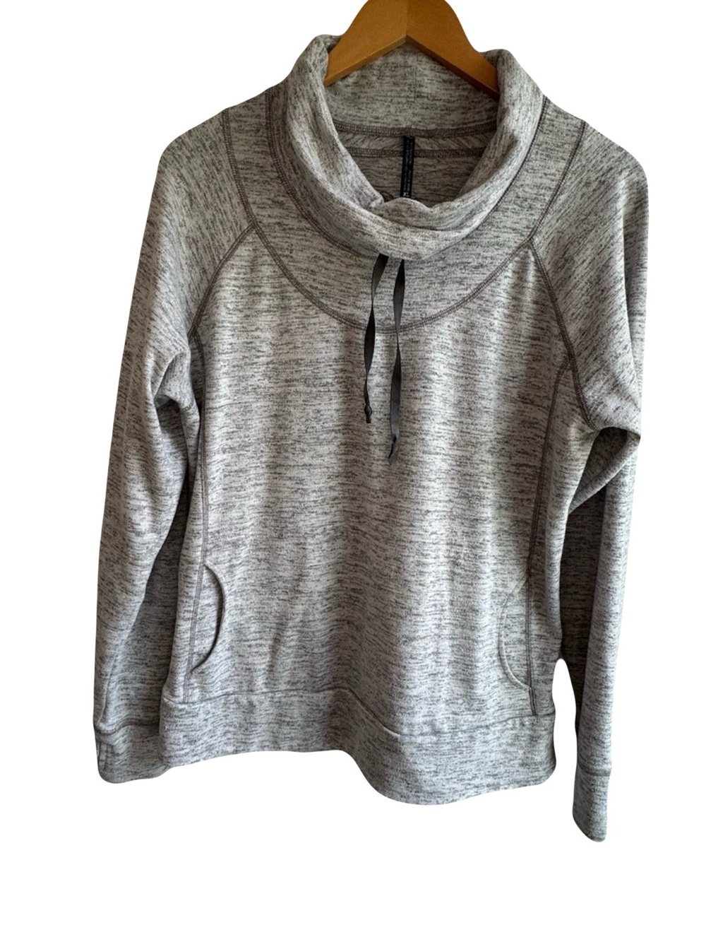 Kuhl Gray Shawl Neck Activewear Top XL